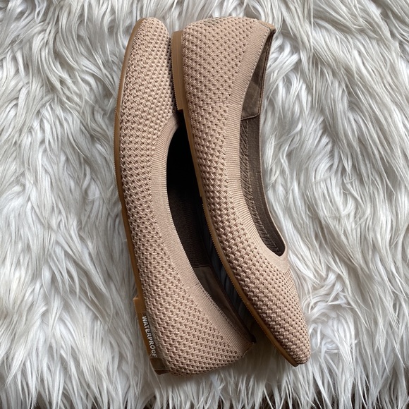 Blondo Brooklyn Waterproof Blush Ballet Flats Size 8.5 - Picture 8 of 14